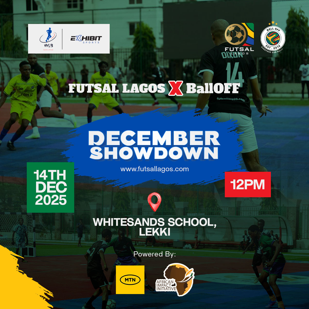 Promo graphic for the December showdown